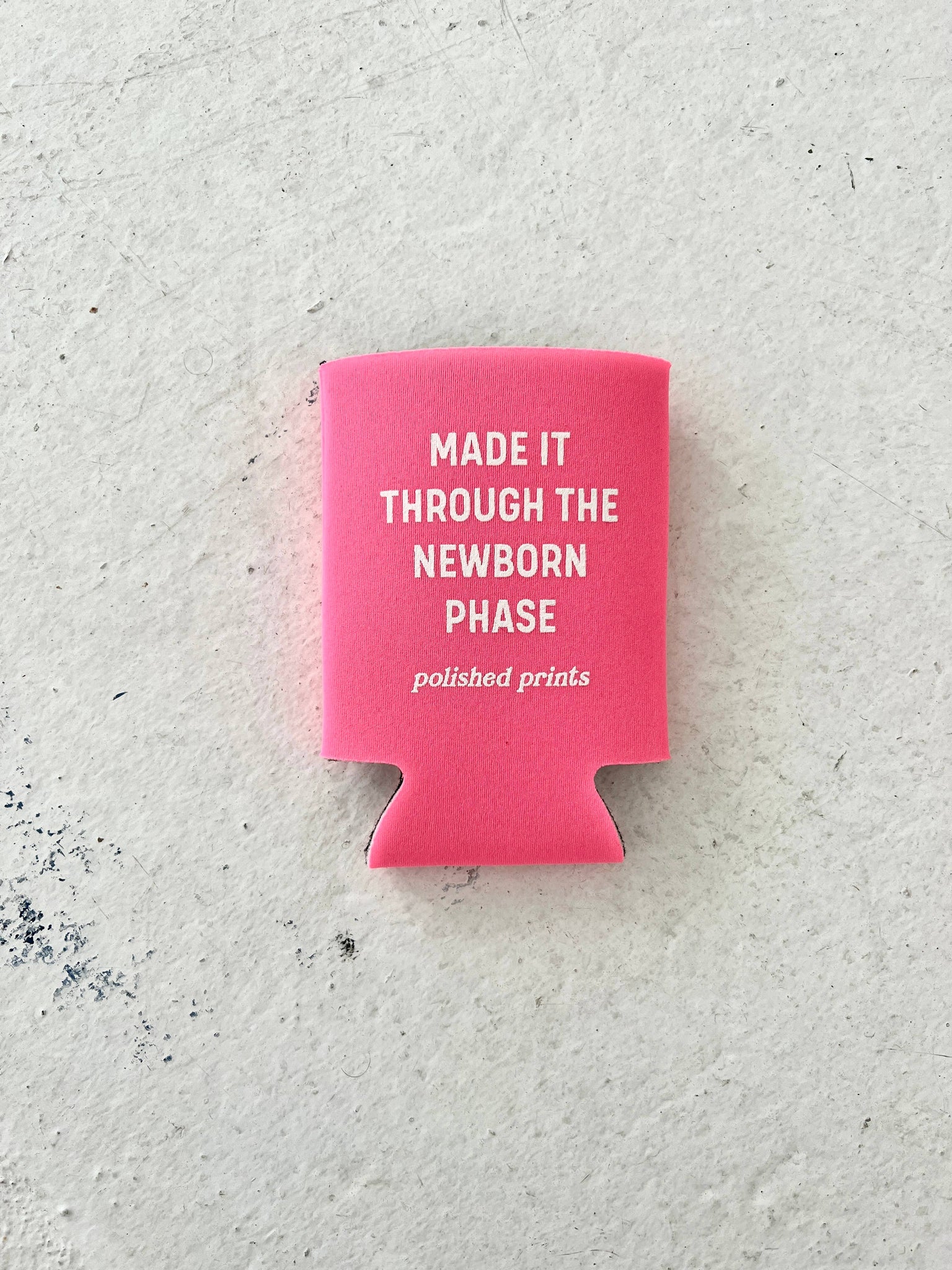 Made It Through Funny Collapsible Koozie, Regular Can Coozie