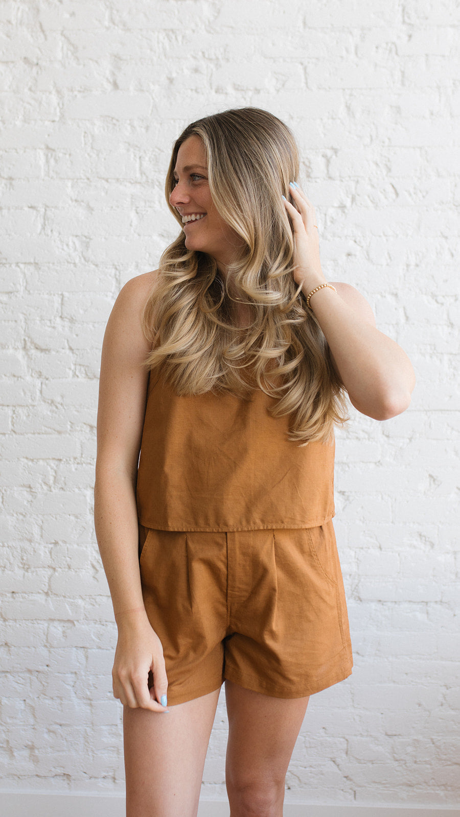 Ivy Shorts Toffee