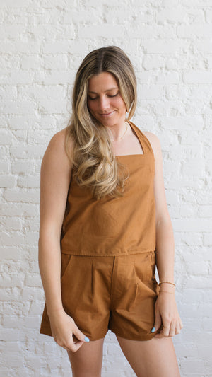 Ivy Shorts Toffee