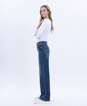 Eli High Rise Wide Leg Jeans