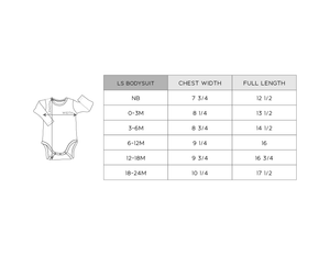 Bamboo Baby Long Sleeve Bodysuit - Christmas Truck
