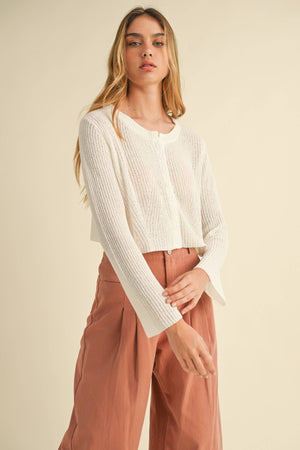 Spokane Cardigan Ivory