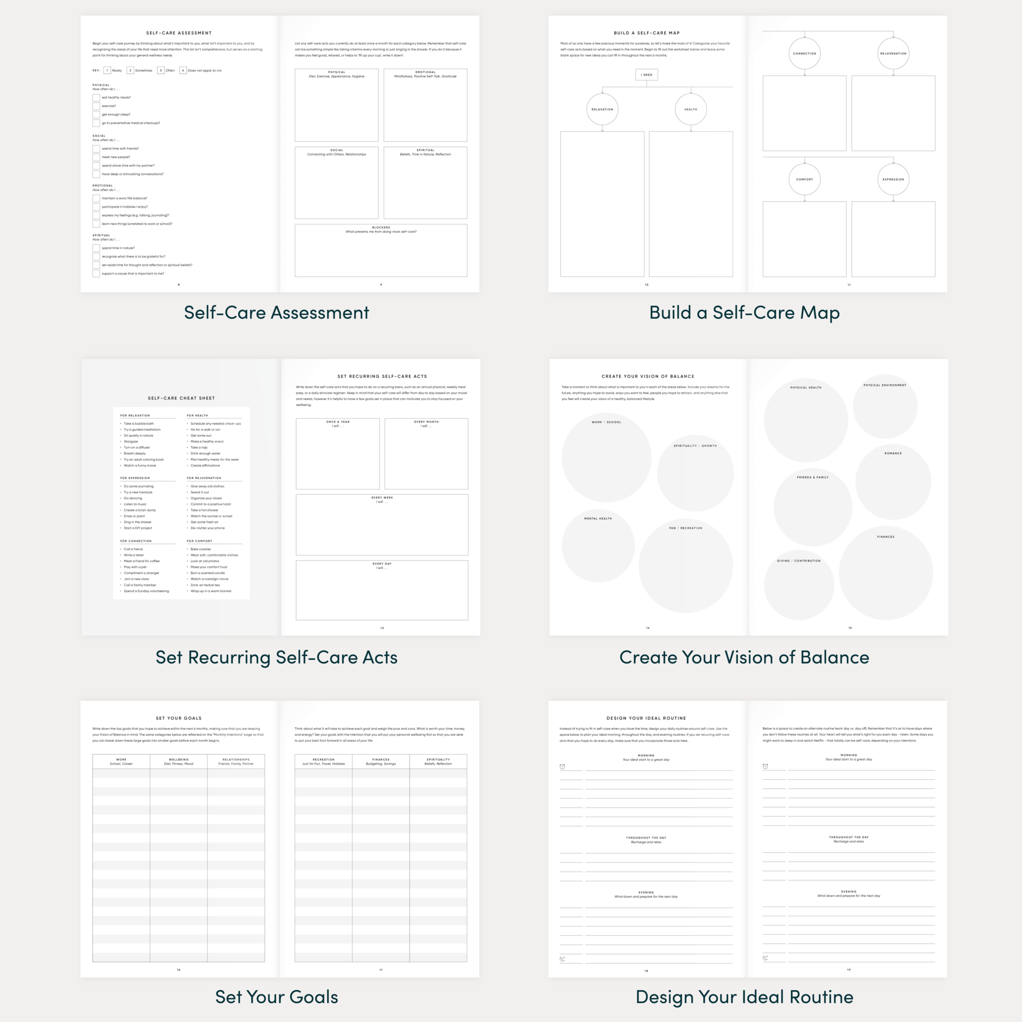 The Self-Care Planner, 13-Week Edition