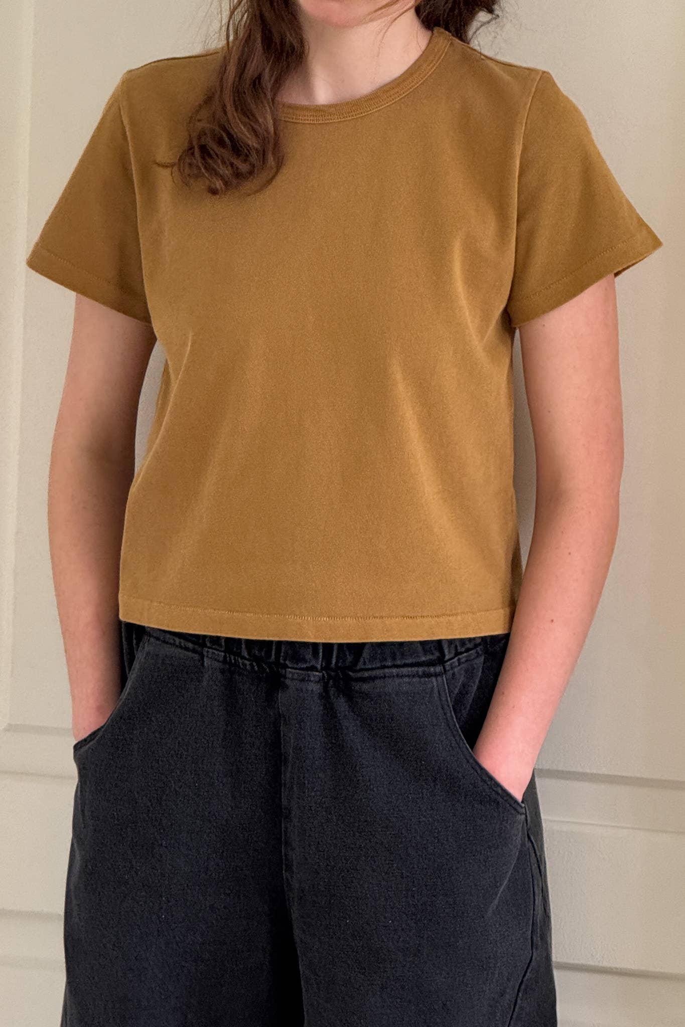 The Little Boy Tee Butterscotch