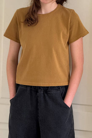 The Little Boy Tee Butterscotch