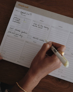 Work-Life Balance Planning Pad
