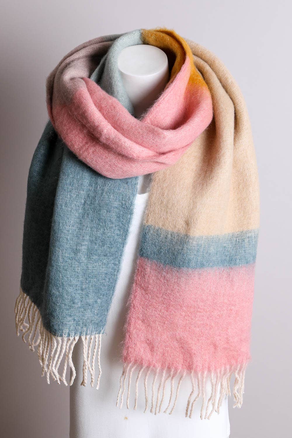 Winny Faux Mohair Scarf