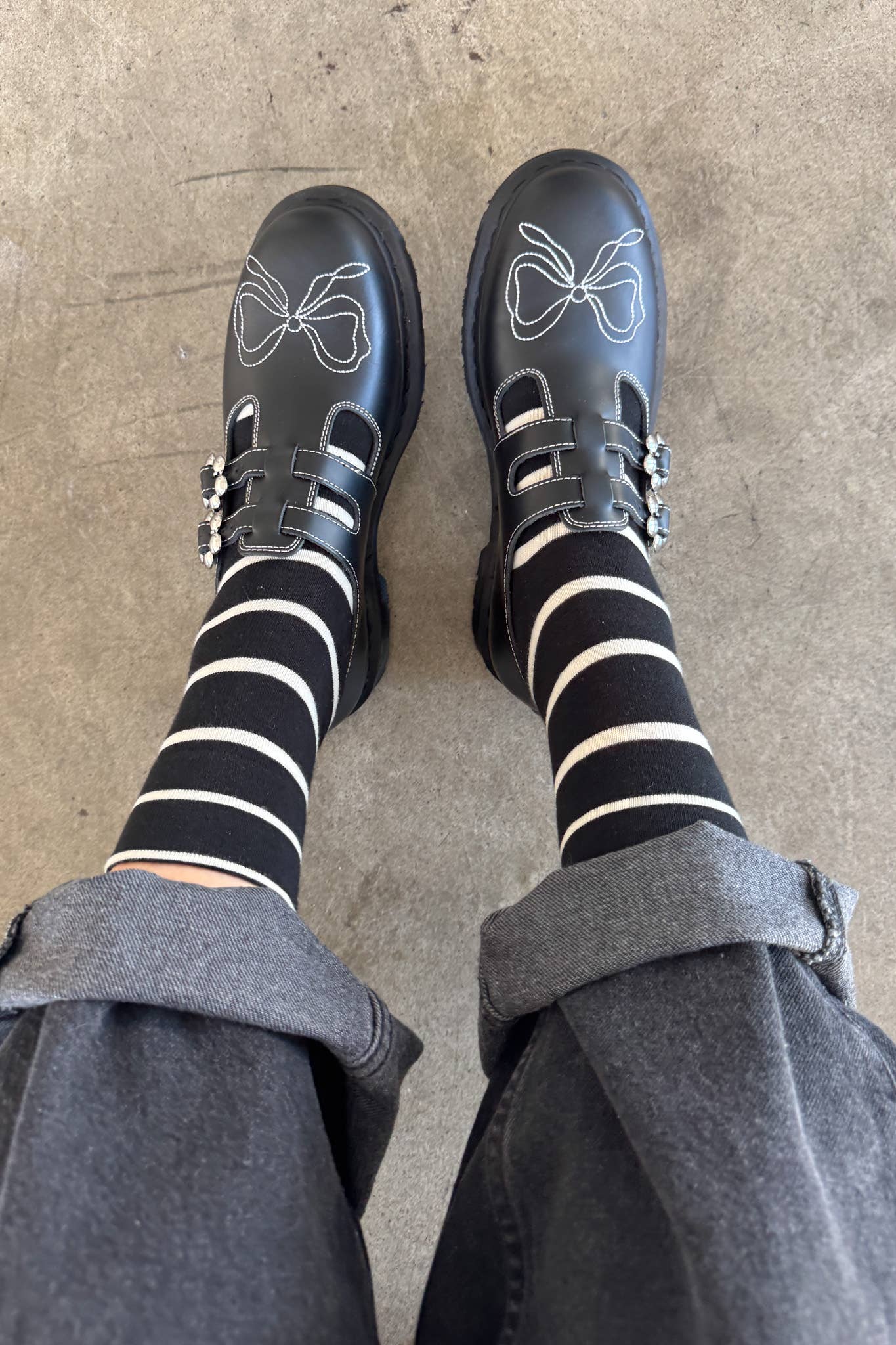 Wally Socks Black