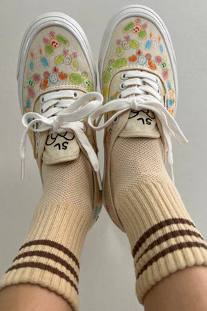 Girlfriend Socks: Oatmeal