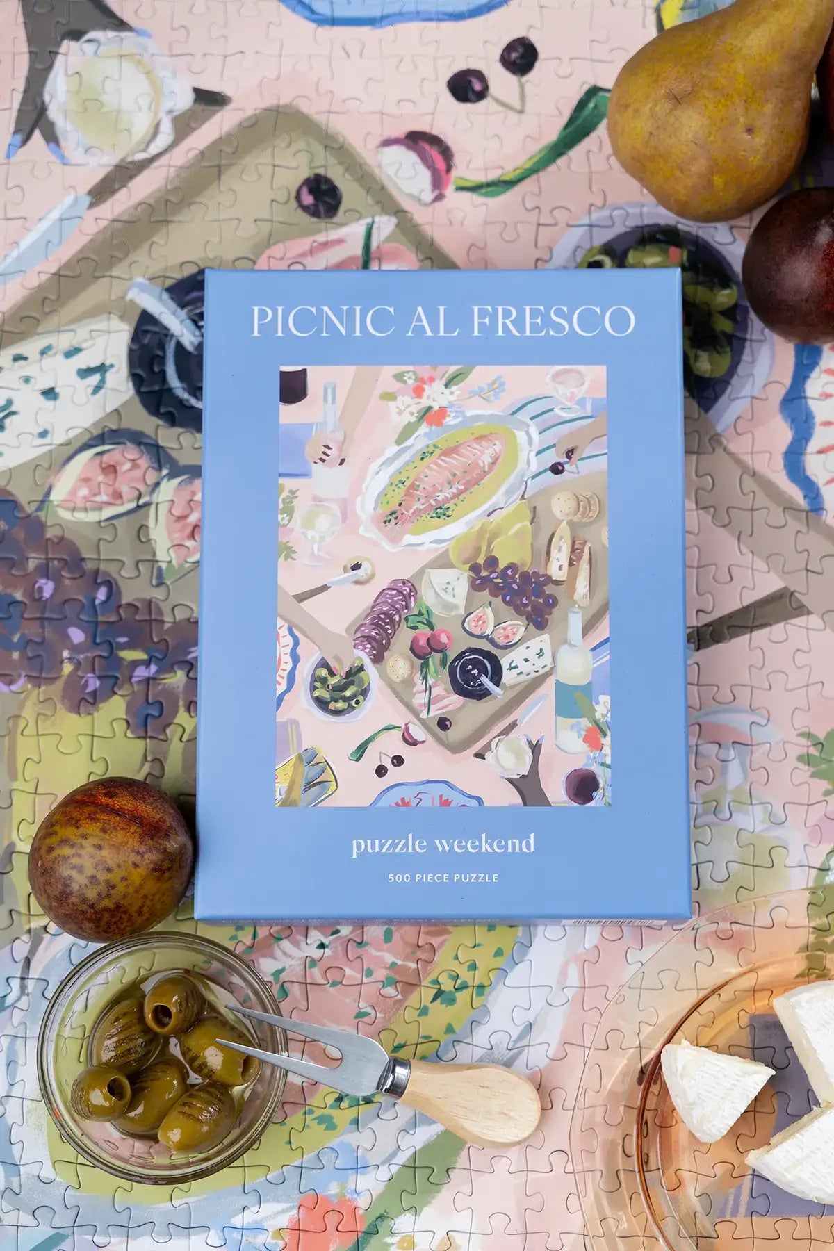 Picnic Al Fresco 500 Piece Jigsaw Puzzle