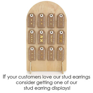 Bow Stud Earrings
