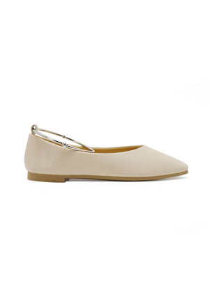 Sola Ballet Flats Beige