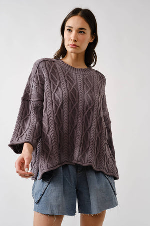 Walter cable sweater