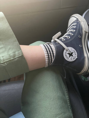 Girlfriend Socks: Oatmeal