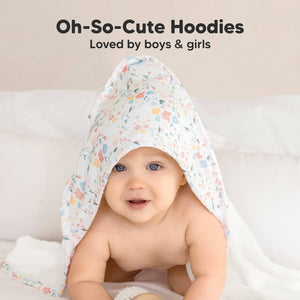 KeaBabies Luxe Baby Hooded Towel