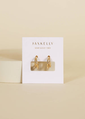 Gold Hoop - Double - Earrings