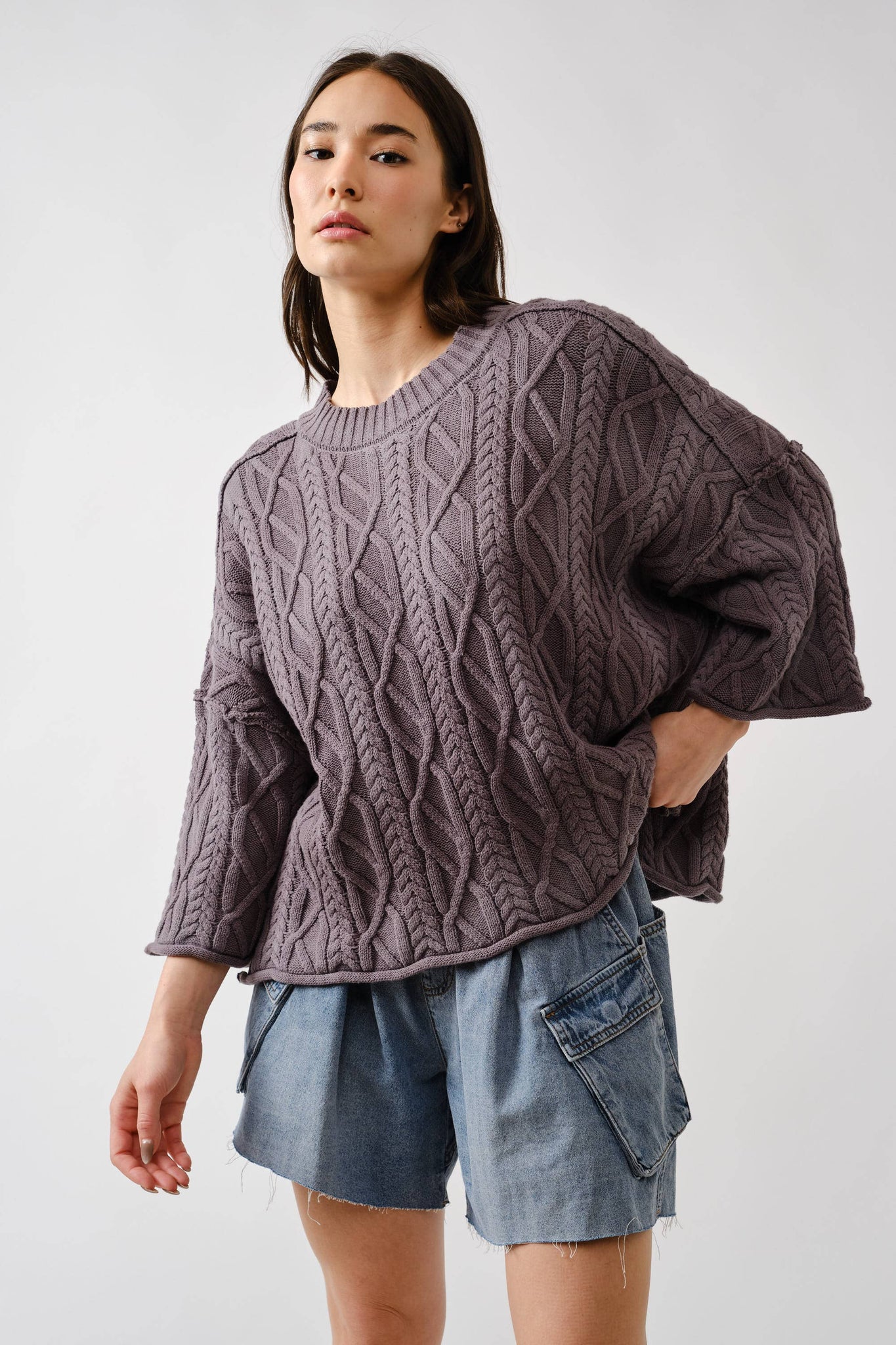 Walter cable sweater
