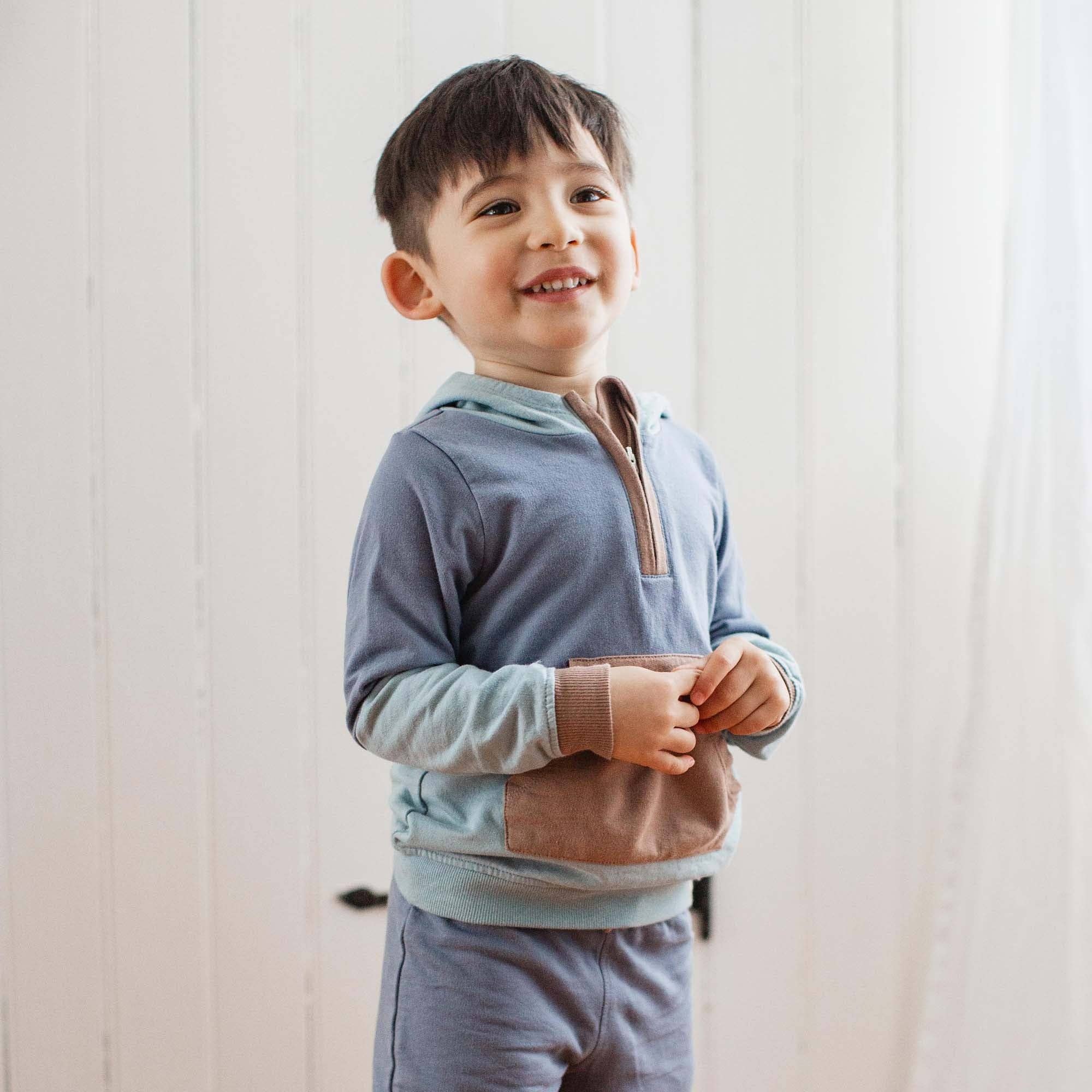 Burt's Bees Color Blocked Toddler Sweatshirt Set