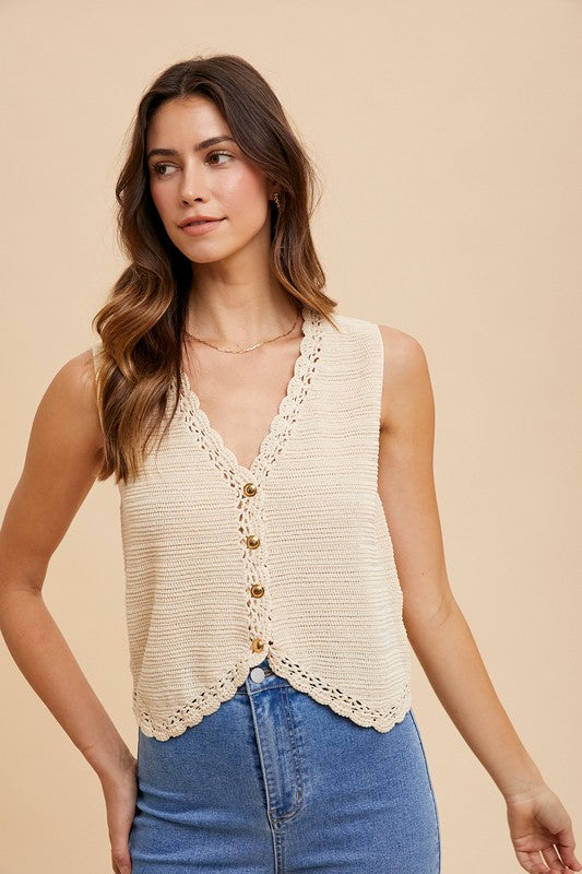Cadence Sweater Vest