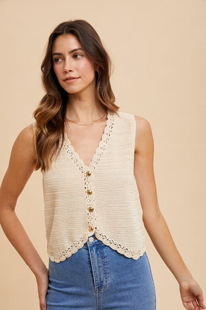 Cadence Sweater Vest