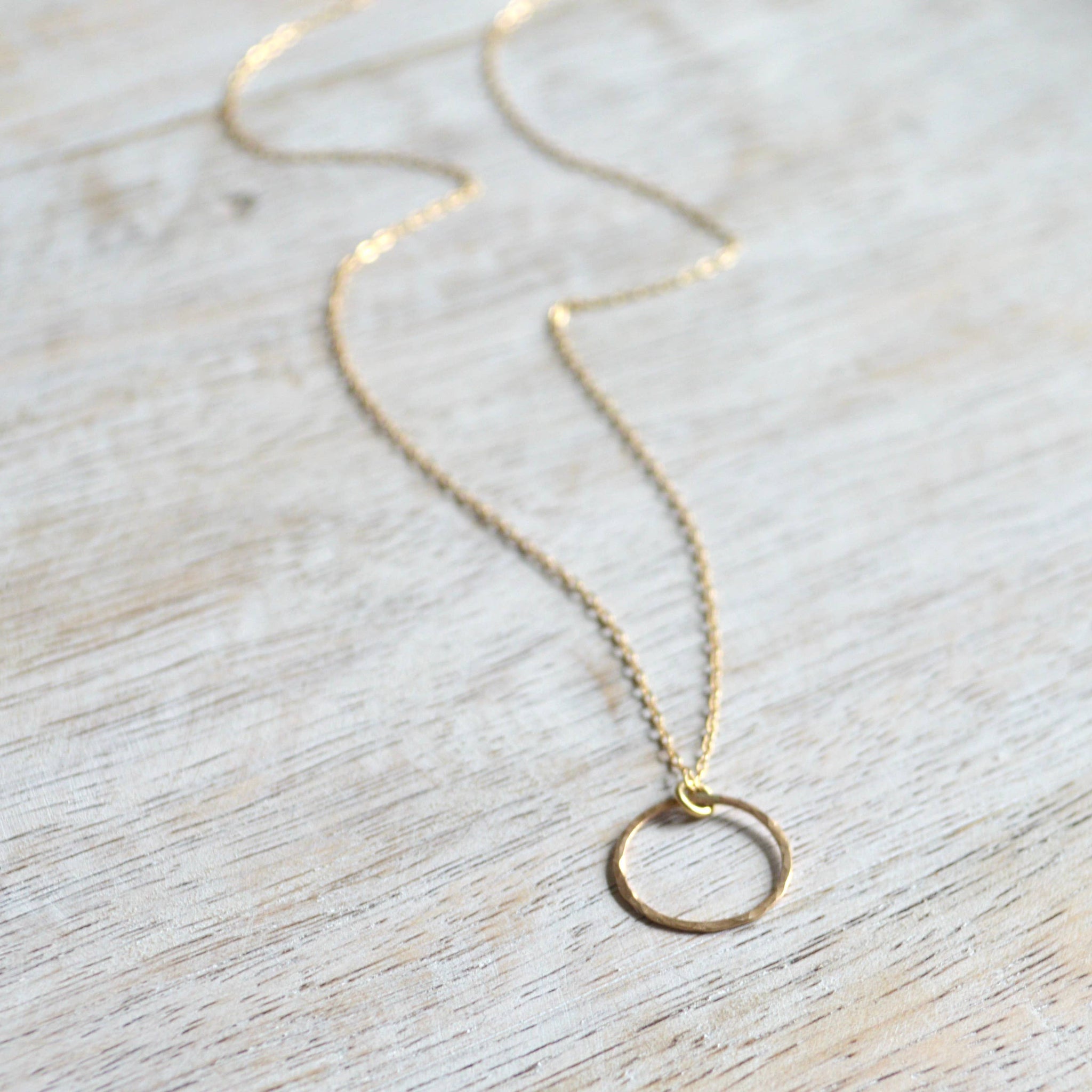 Tiny Eternity Choker in Gold