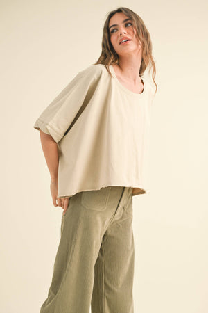 Whitney Top Beige
