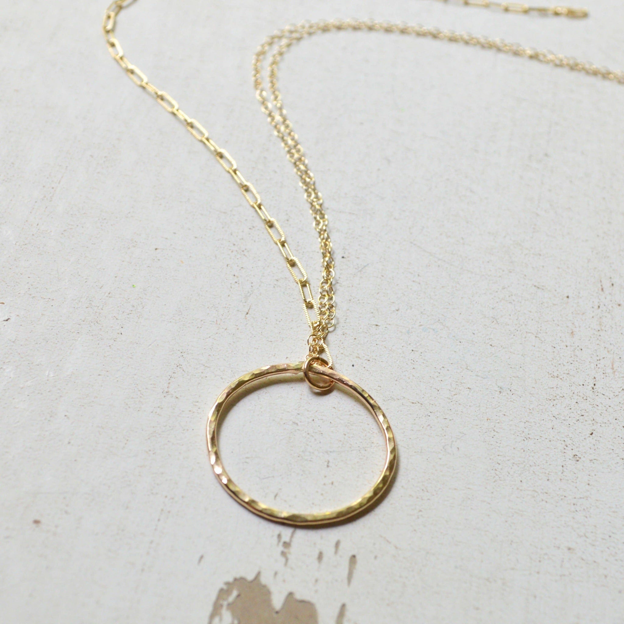 Gold Eternity Necklace