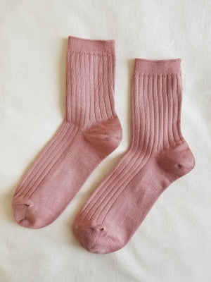 Her Socks - Mercerized Combed Cotton Rib