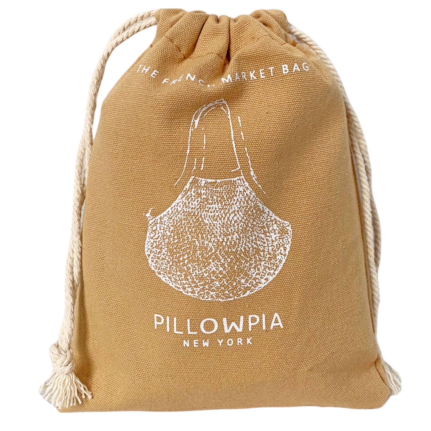 The french market bag no.2 in wheat