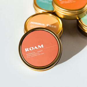 Roam Travel Tin Candle