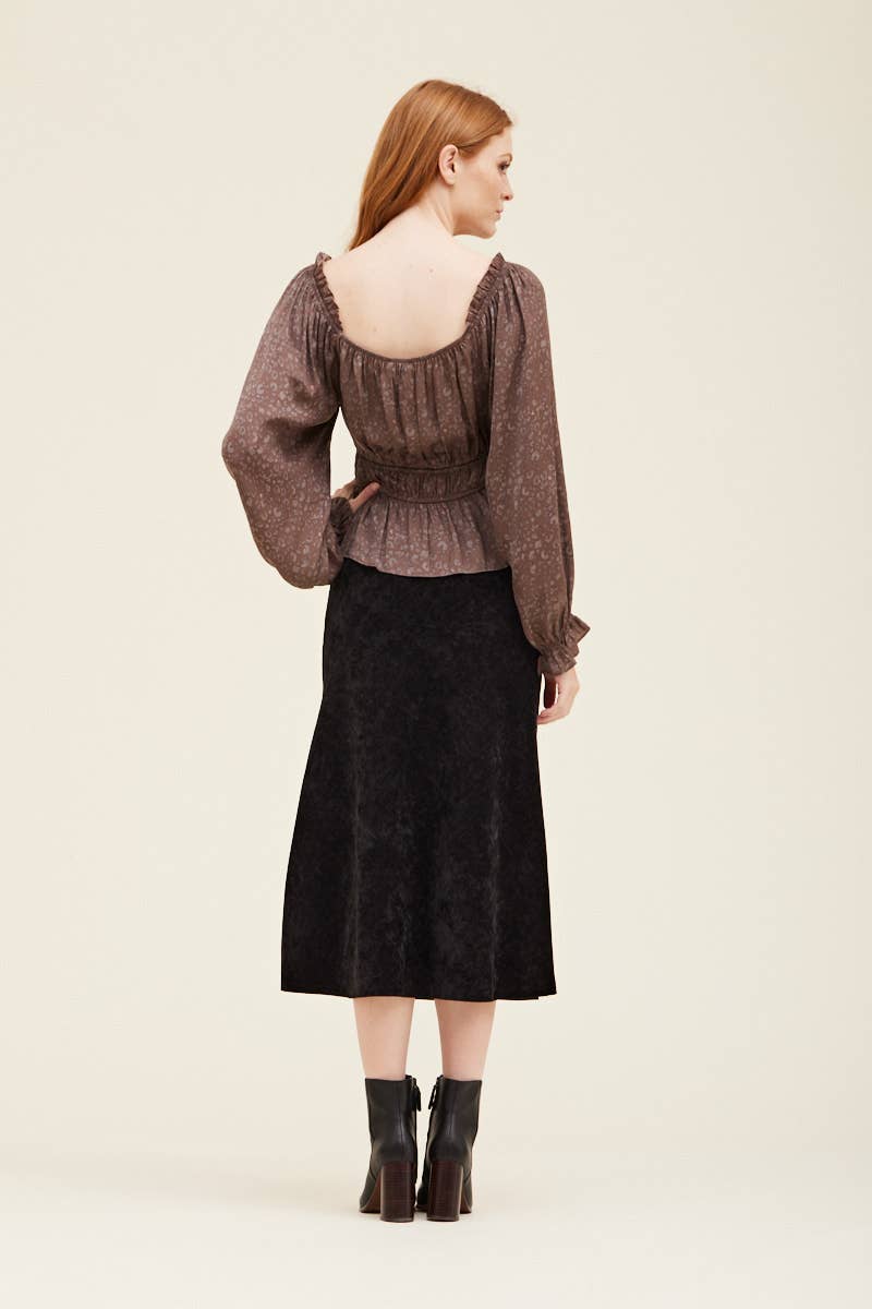 Lex Blouse Dusty Plum