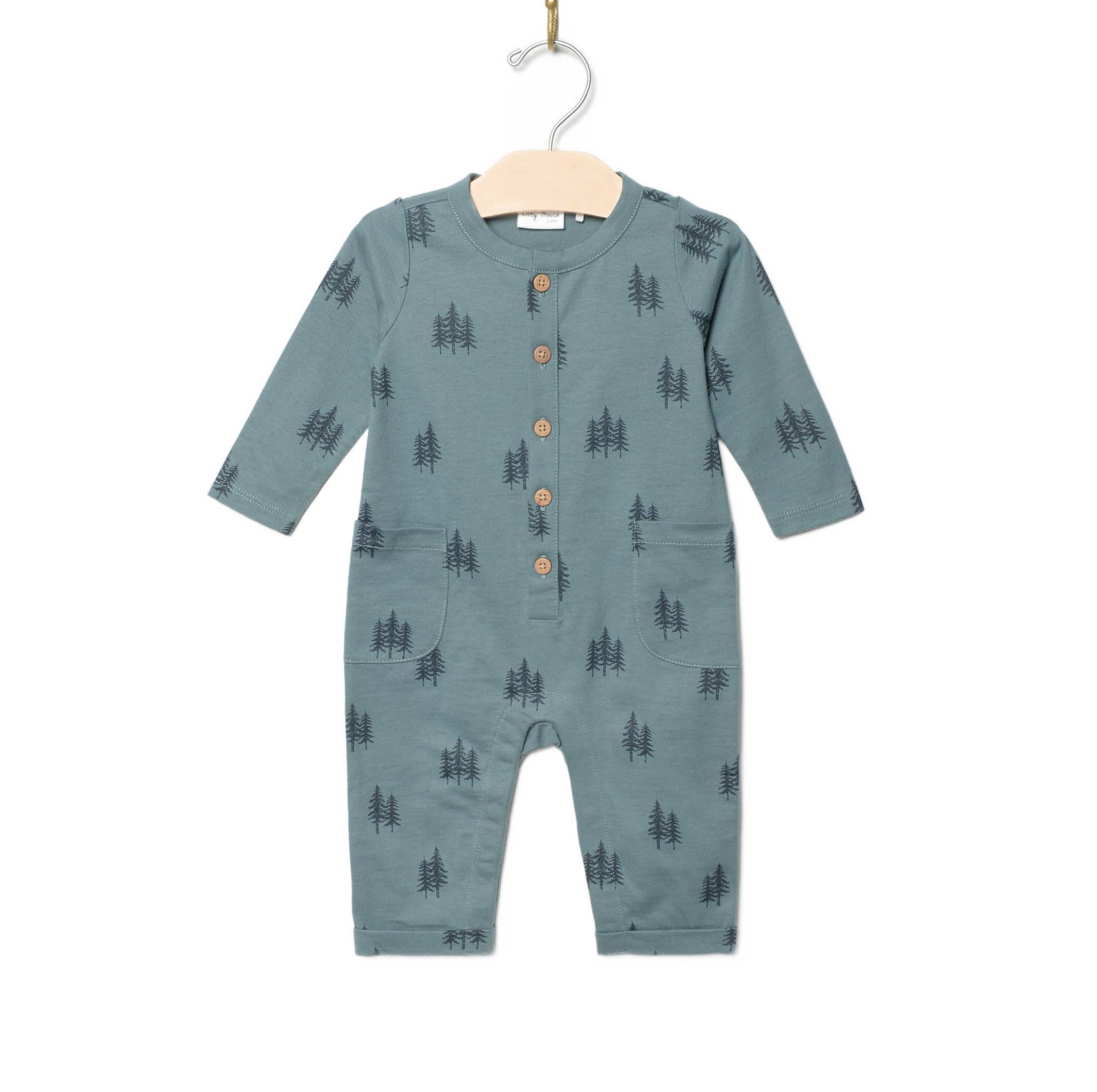Pocket Romper- Twilight Forest