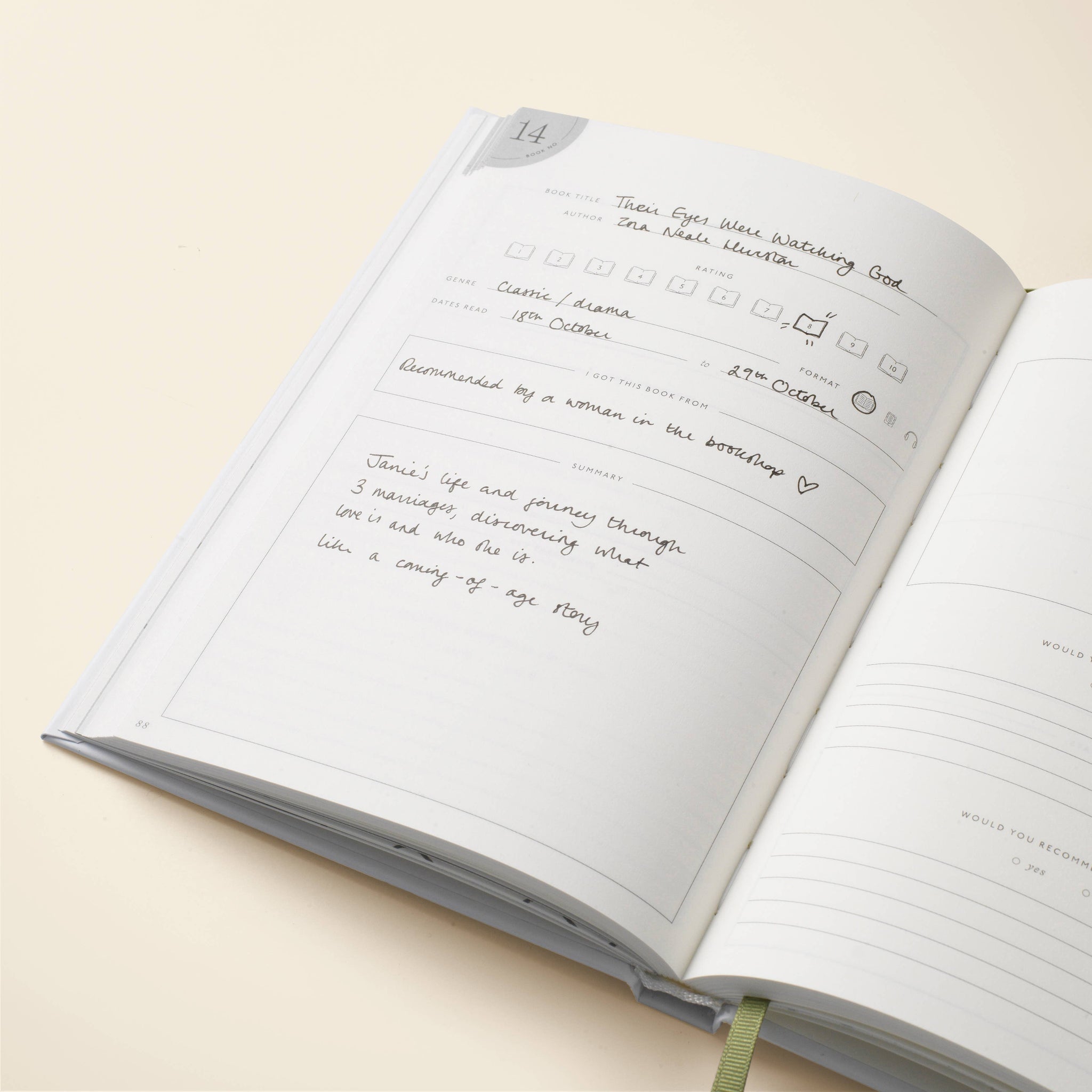 Wonder A5 Hardcover Guided Reading Journal