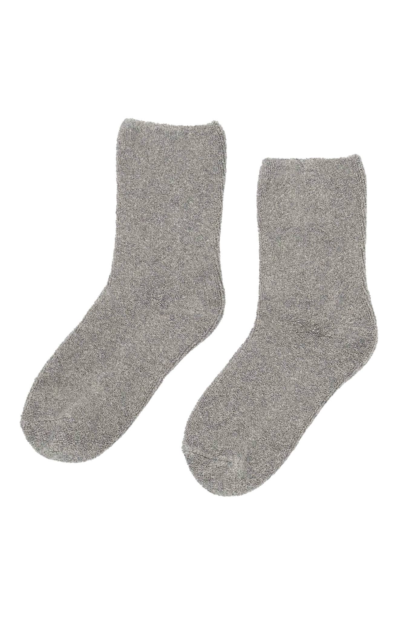 Cloud Socks: Heather Grey