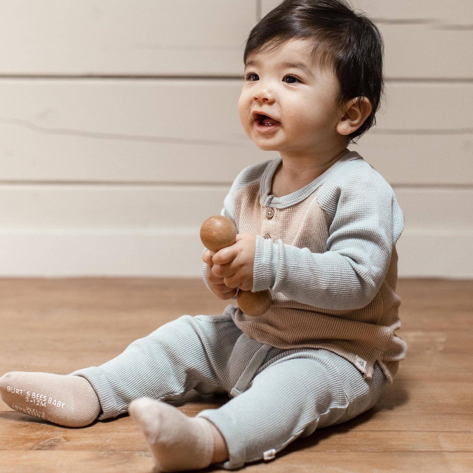 Organic Thermal Boy Tee & Pants Set