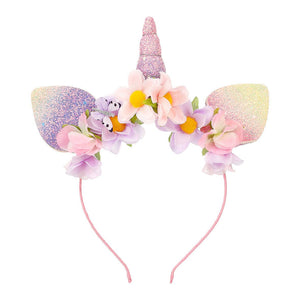 Unicorn Head band (lilac)  - Costume Accessory for Kids