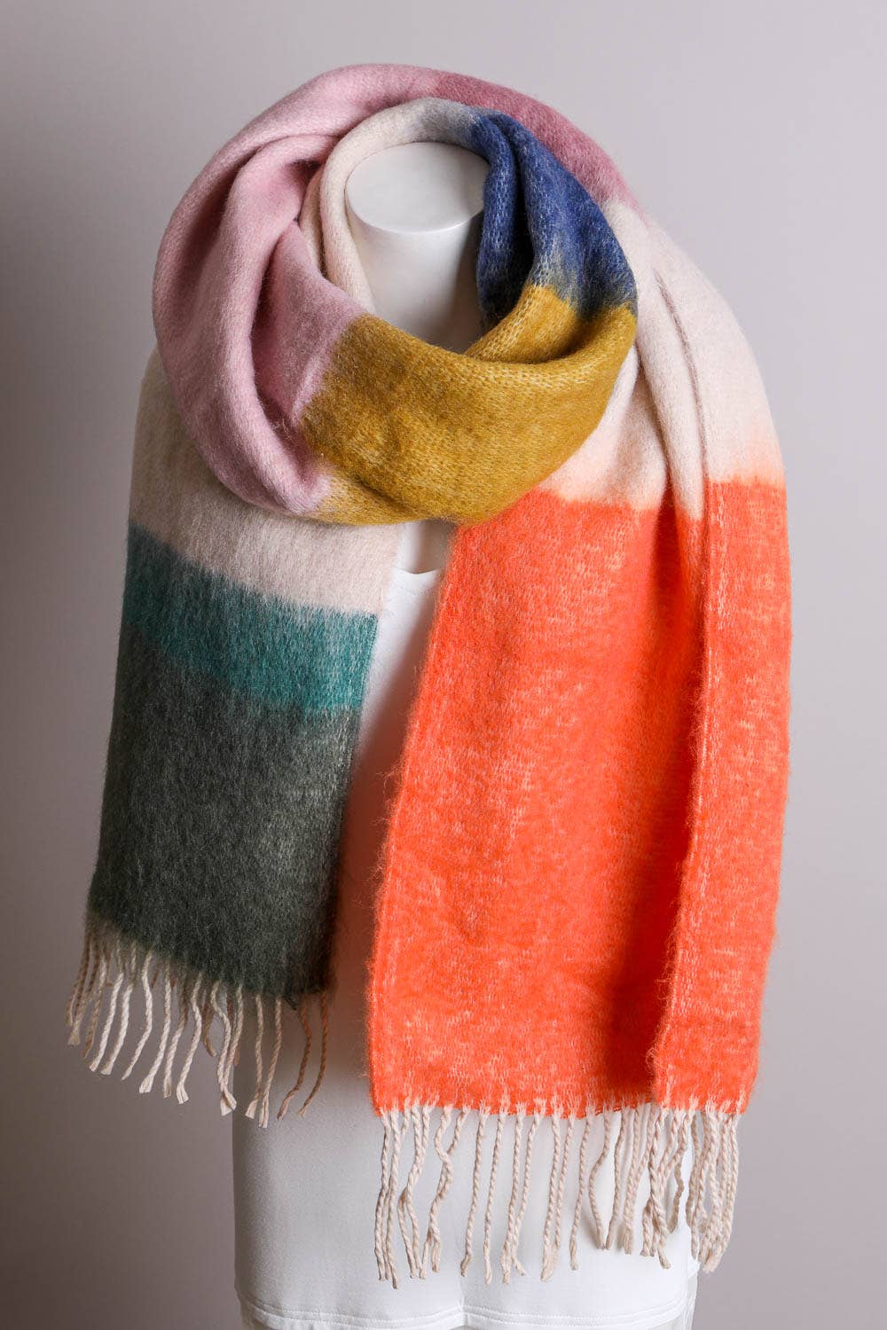 Winny Faux Mohair Scarf