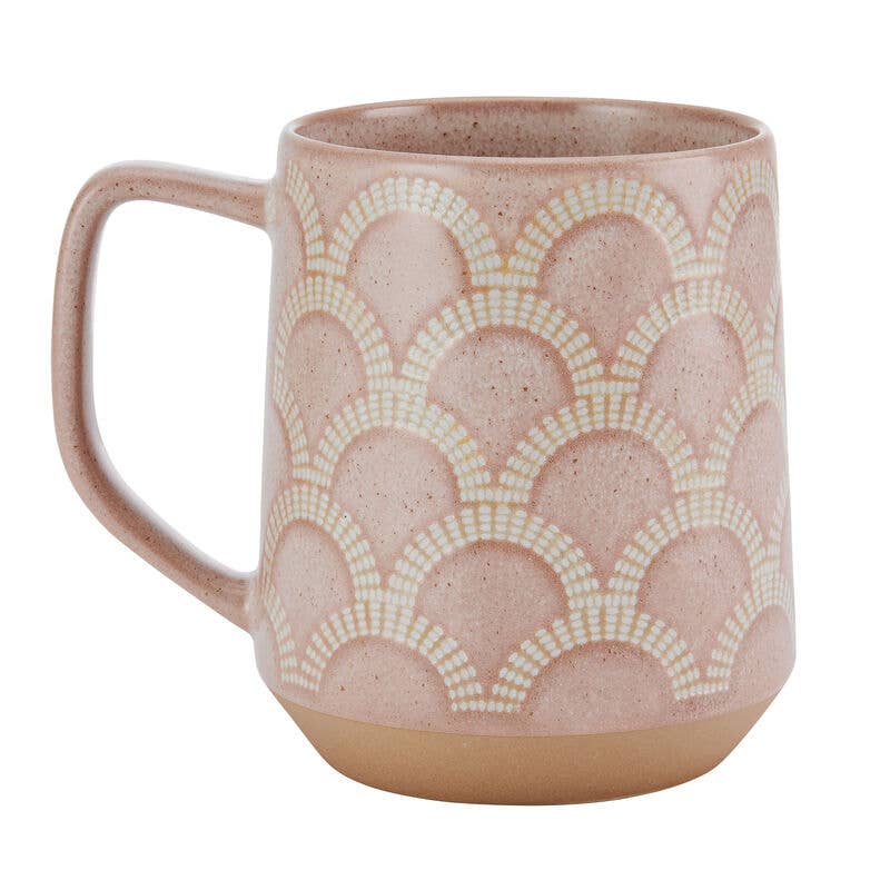 Polly Scallop Blush Mug