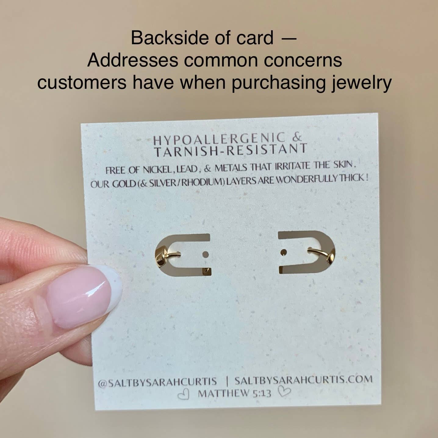 Chubbie Hoops | gold