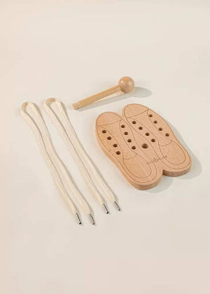 Wooden Lacing Game