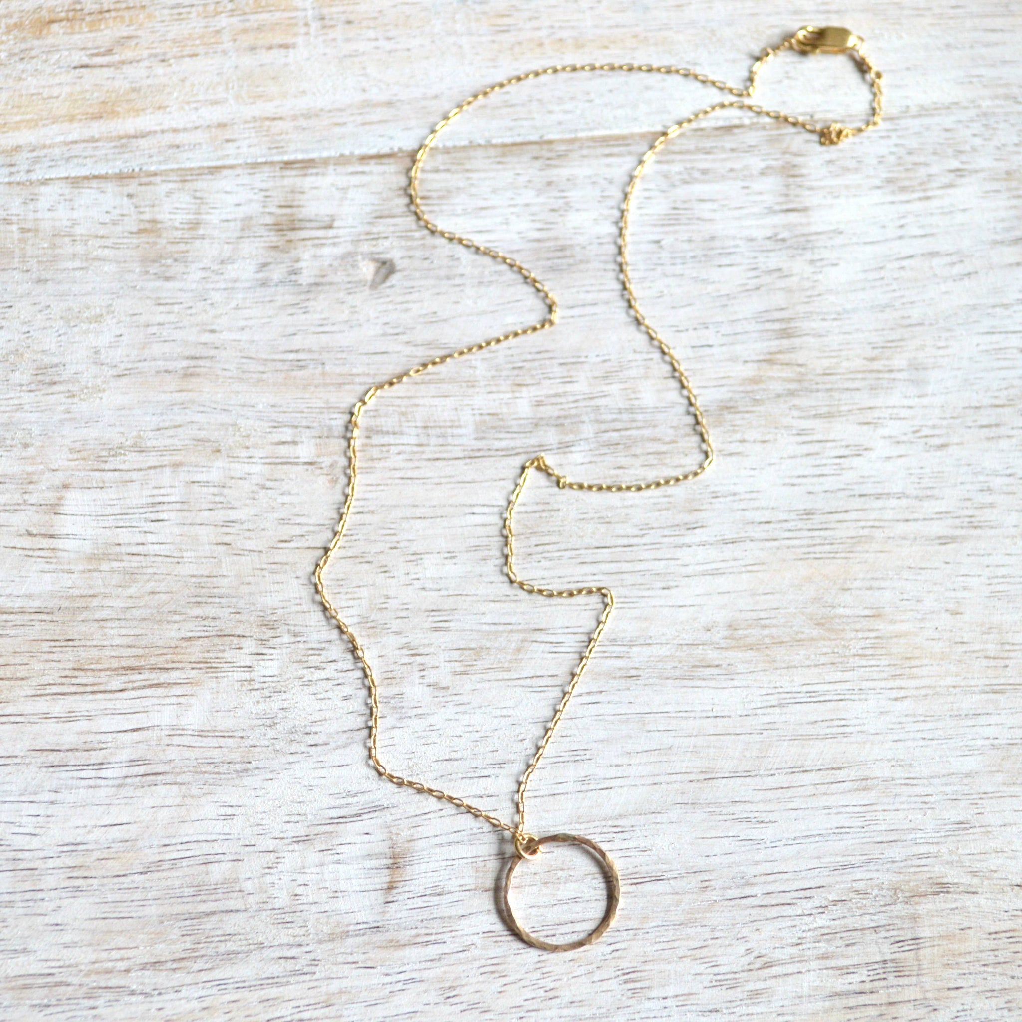 Tiny Eternity Choker in Gold