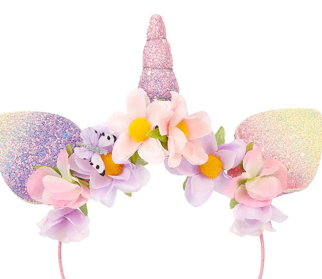 Unicorn Head band (lilac)  - Costume Accessory for Kids