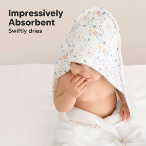 KeaBabies Luxe Baby Hooded Towel