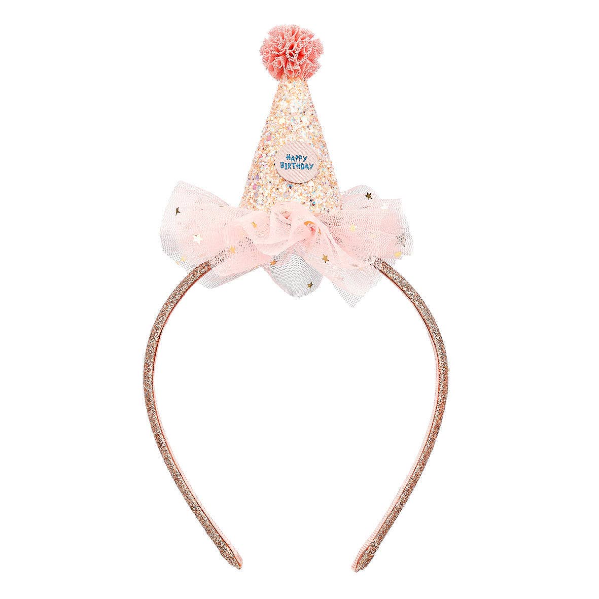 Birthday Tiara (gold)  - Costume Accessory for Kids