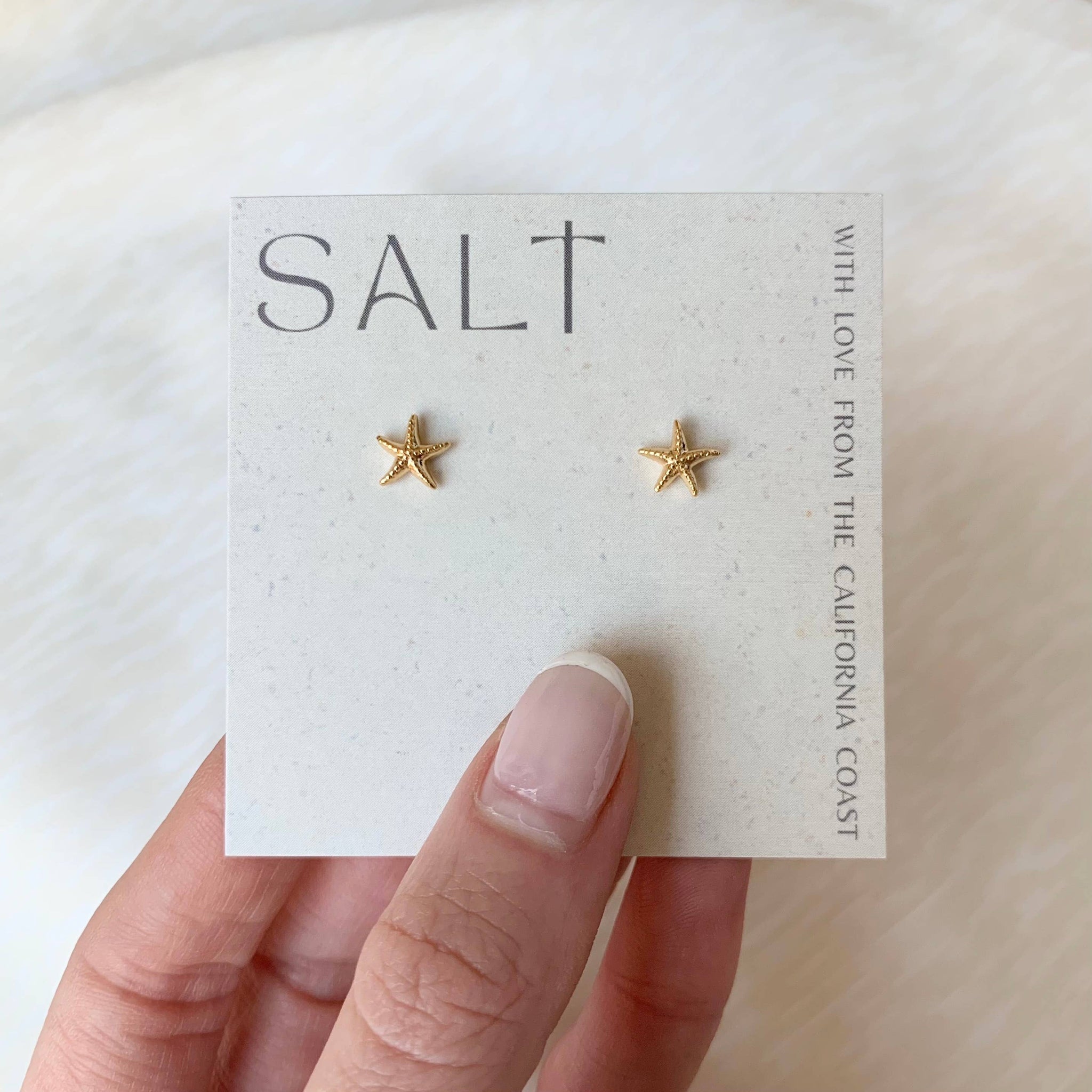 Starfish Studs | gold