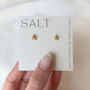 Starfish Studs | gold