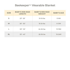 Rugby Stripe Organic Lightweight Beekeeper™ Wearable Baby Blanket - Pink Sand