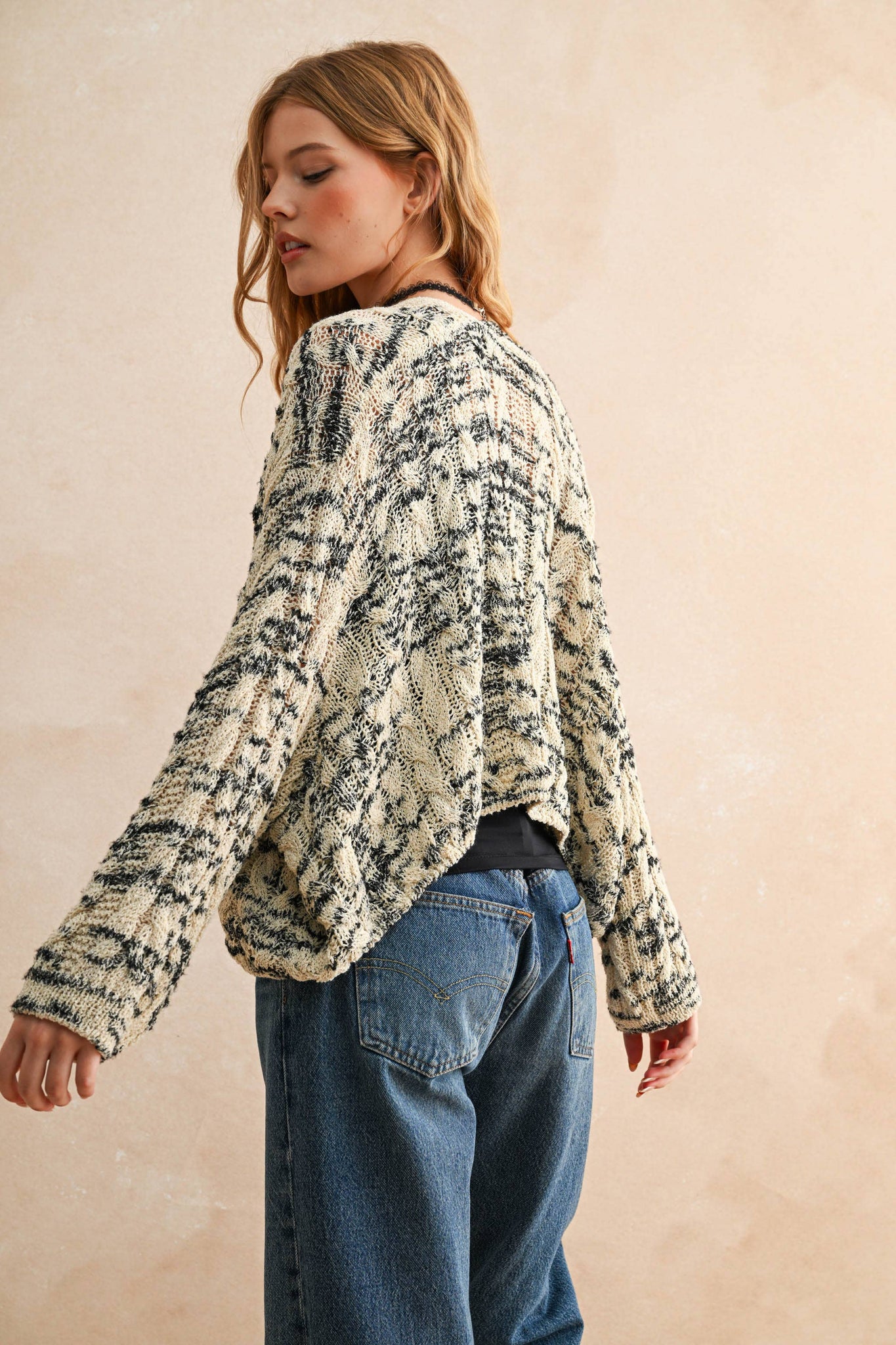 Cady Cardigan Ecru/stone