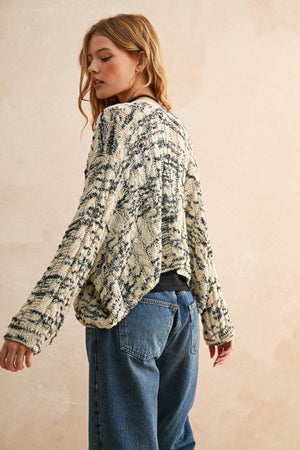 Cady Cardigan Ecru/stone
