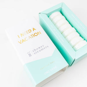 I Need a Vacation Shower Shower Steamers